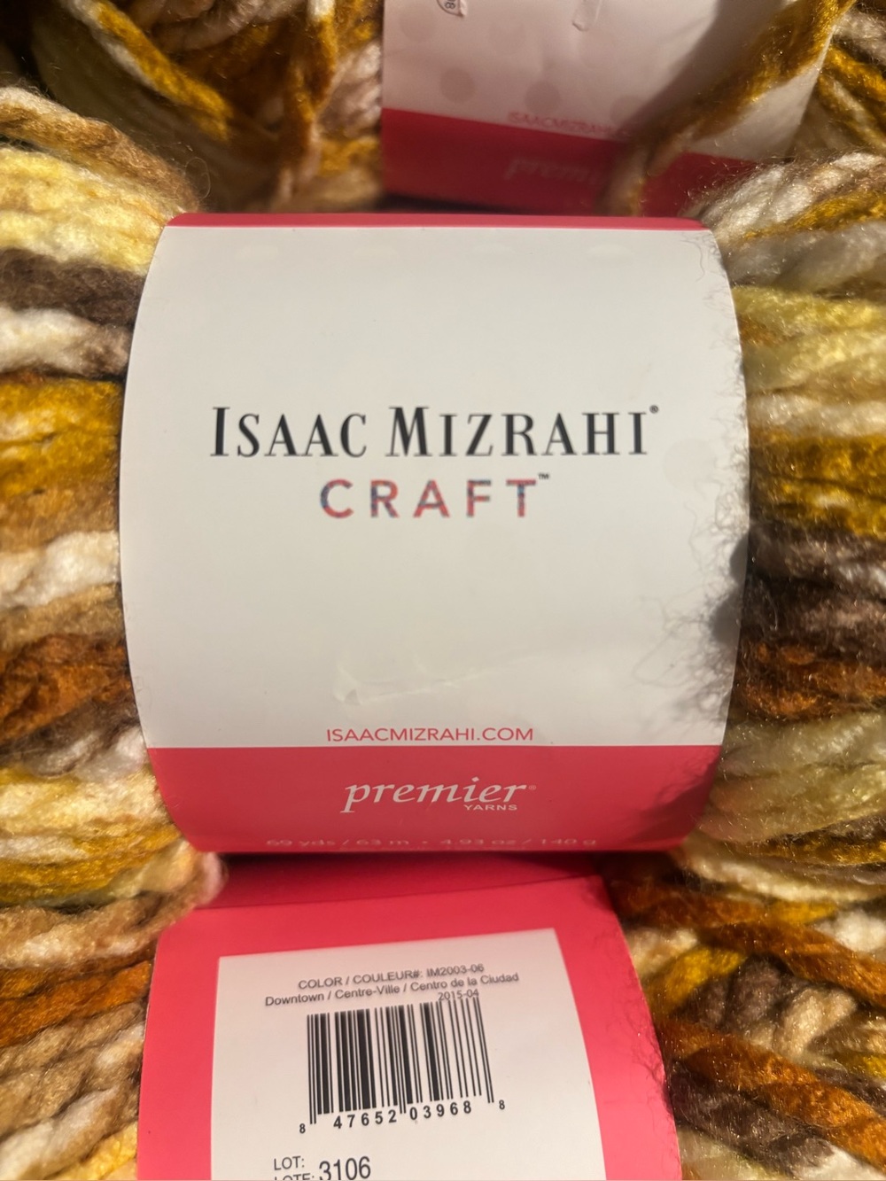 12 Skeins Isaac Mizrahi Craft premier Yarn super bulky 6 Downtown knit crochet